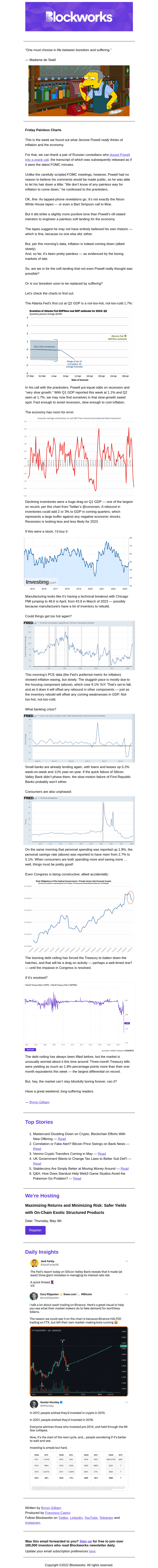 🟪  Friday Painless Charts