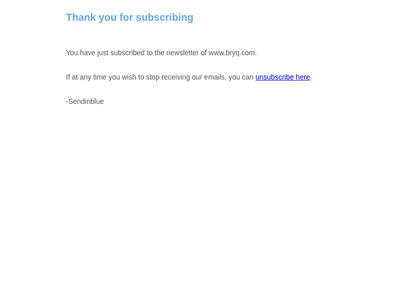Bryq email from Fri, May 12, 2023