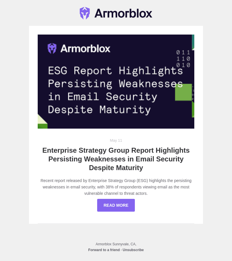 Enterprise Strategy Group Report Highlights Persisting Weaknesses in Email Security Despite Maturity
