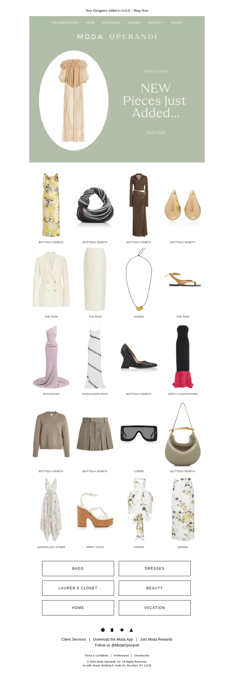 WHAT'S NEW: Shop the week's latest pieces now