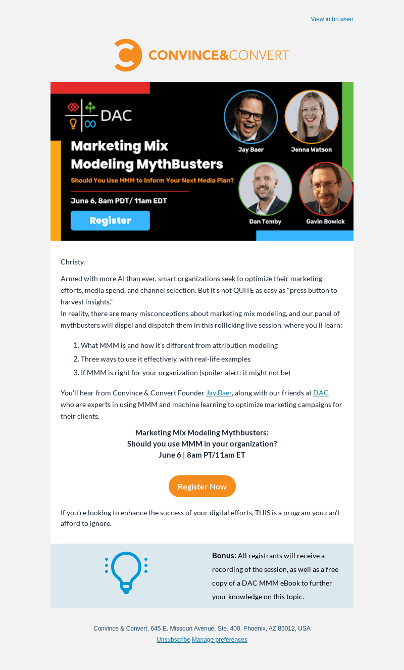 3 actionable ways to use Marketing Mix Modeling