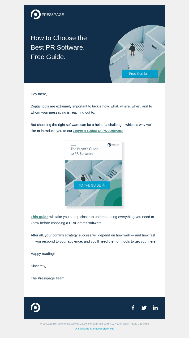 Presspage email from Thu, May 25, 2023