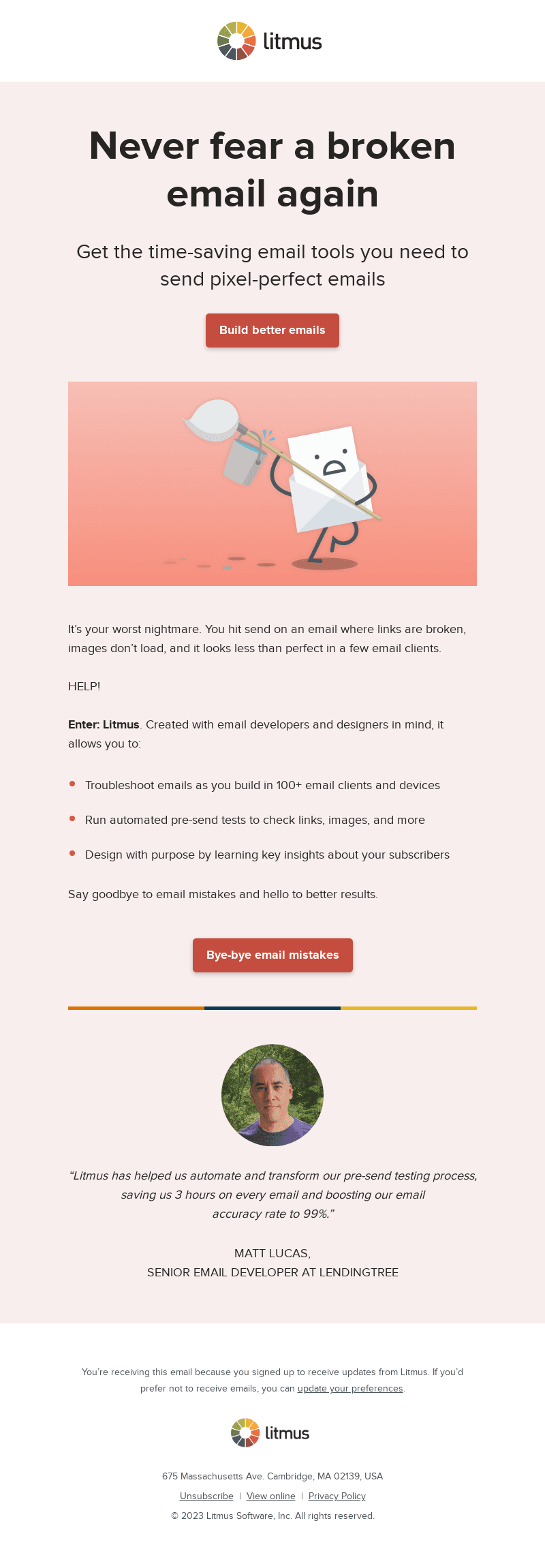 Discover a better way to design, code, and test your emails