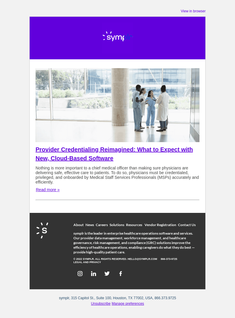 Provider Credentialing Reimagined: What to Expect with New, Cloud-Based Software