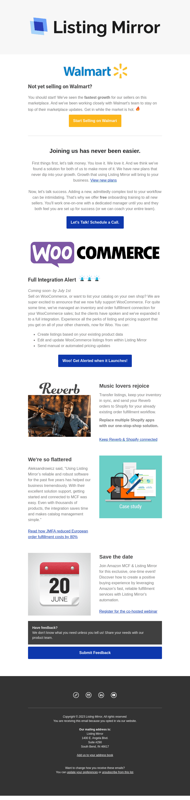 What's new for Listing Mirror?