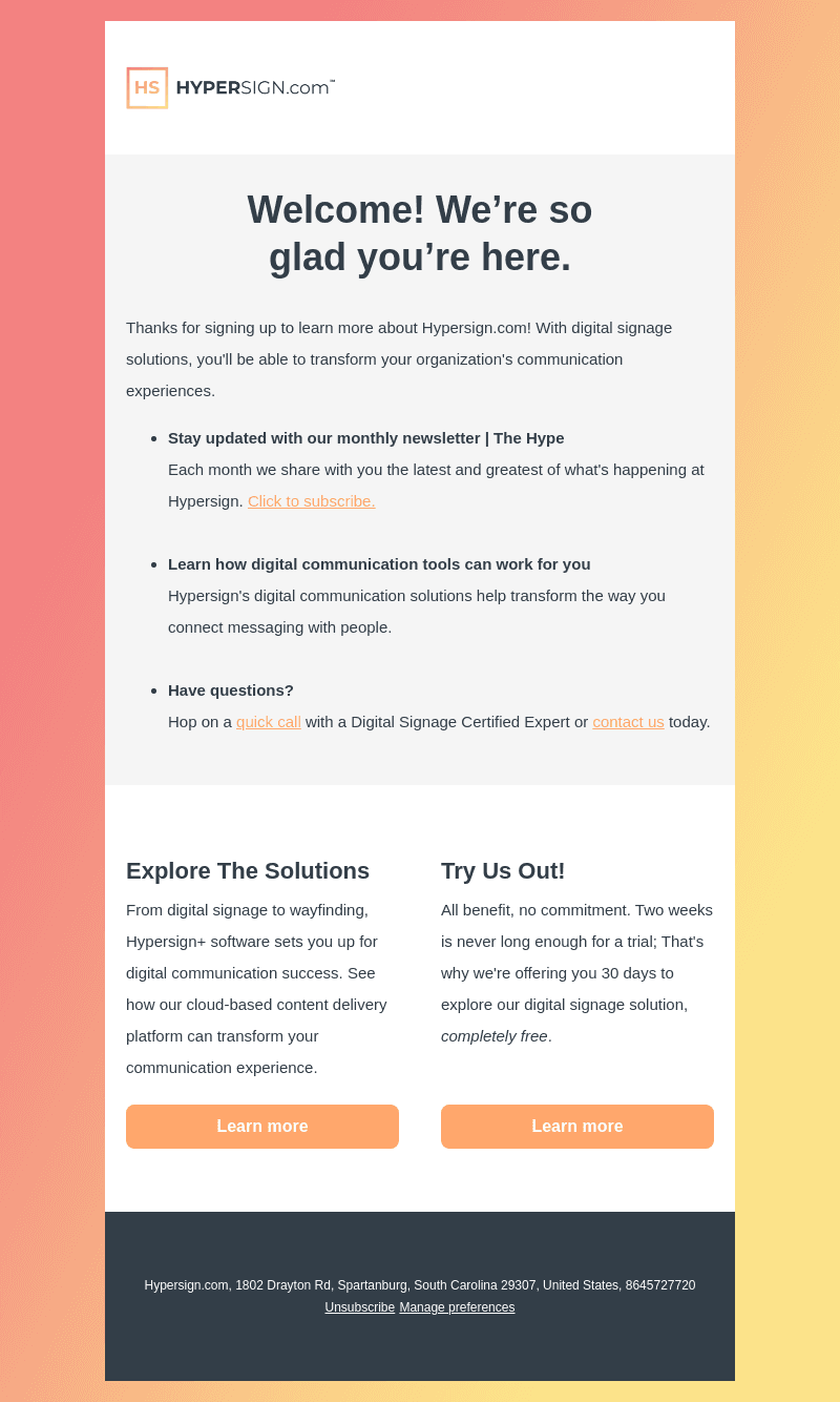 Hypersign email from Tue, Jun 13, 2023