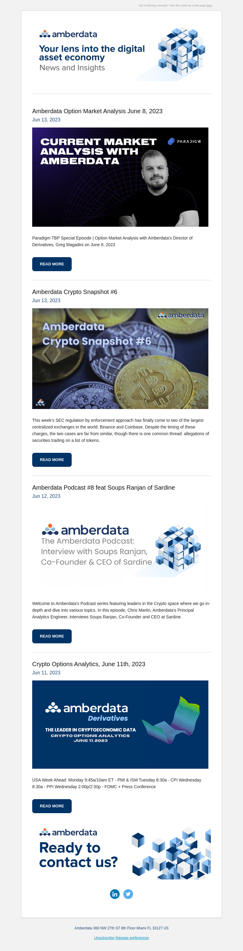 Amberdata Option Market Analysis June 8, 2023