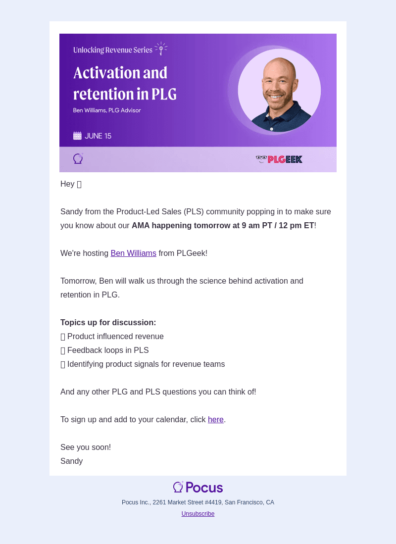Last call - AMA with PLGeek tomorrow 🗓
