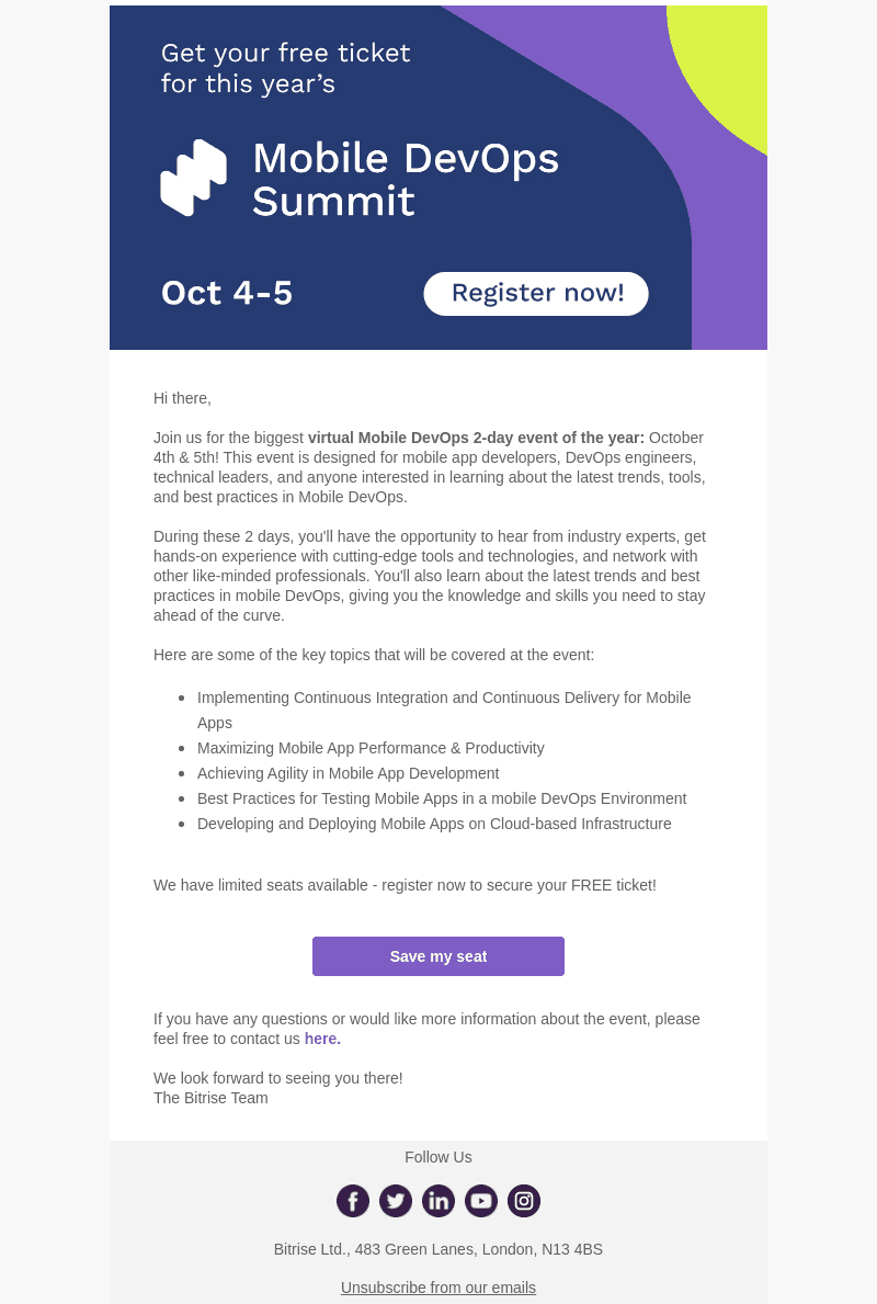 Learn from industry experts at the Mobile DevOps Summit!