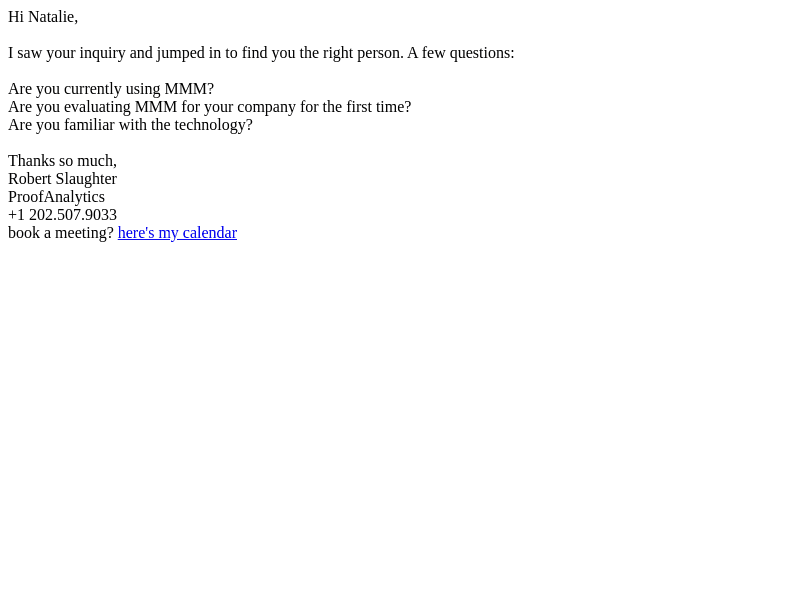 Response from Proof
