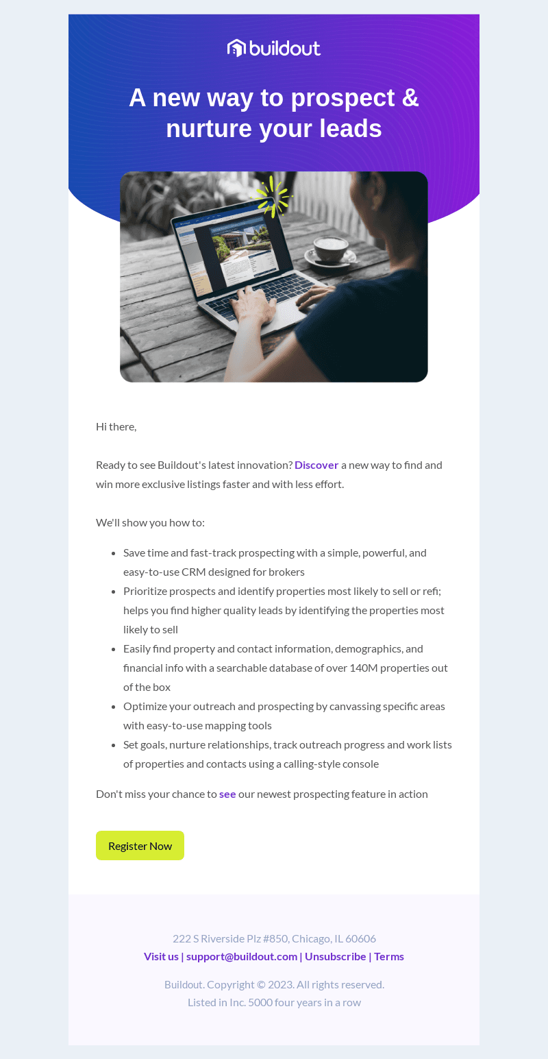 Buildout email from Tue, Jun 27, 2023