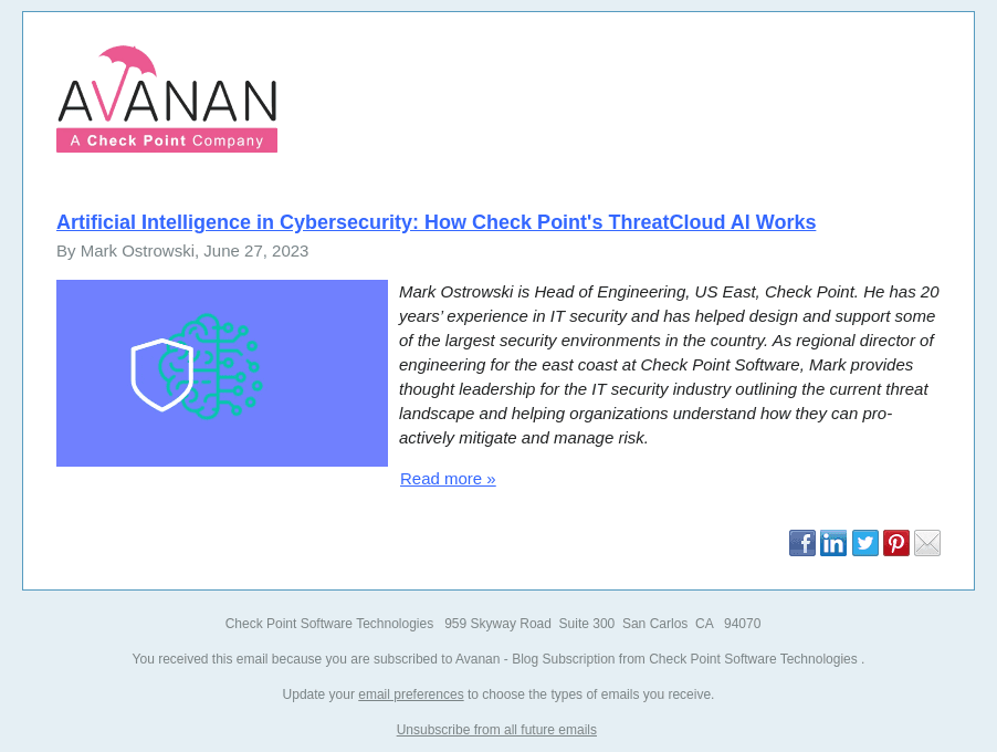 Artificial Intelligence in Cybersecurity: How Check Point's ThreatCloud AI Works