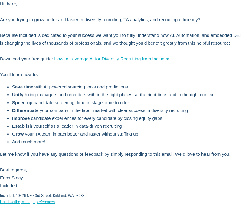 Your guide! Leveraging AI for Diversity Recruiting