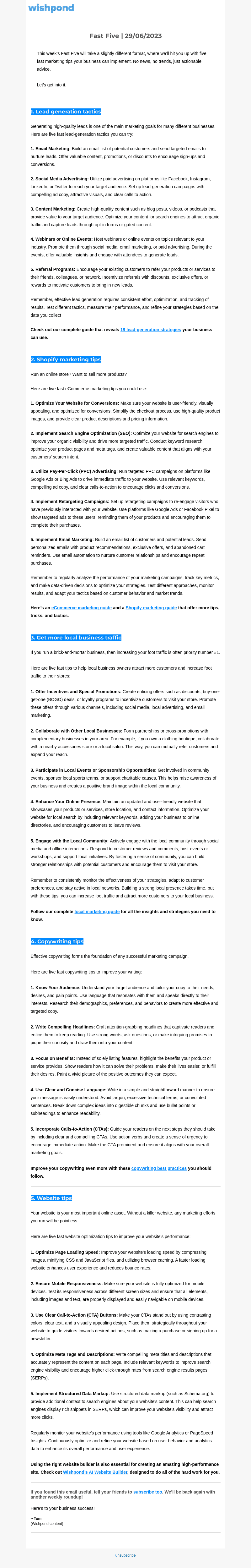🚨 5 Copywriting tips you need to know 🚨