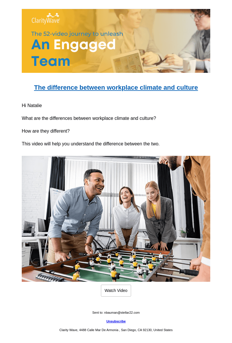 The difference between workplace climate and culture