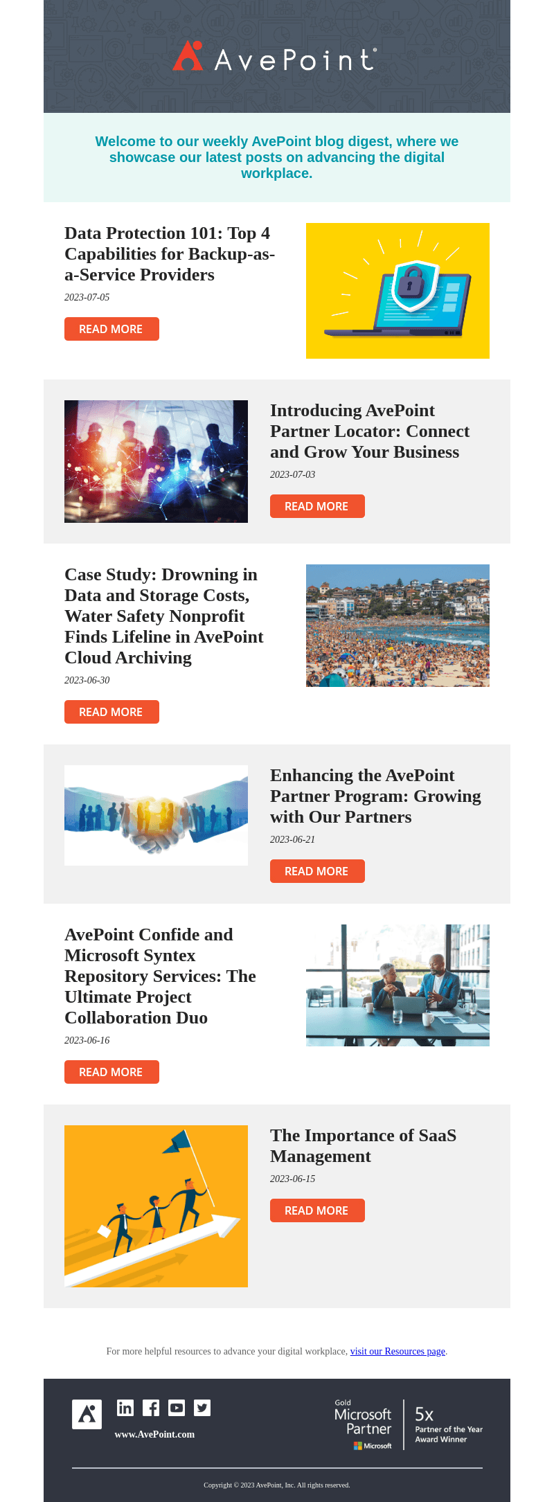 Keep Up With the Latest: AvePoint's Weekly Blog Digest
