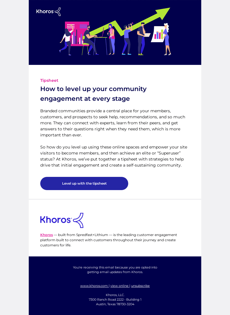 Level up and gamify your online community