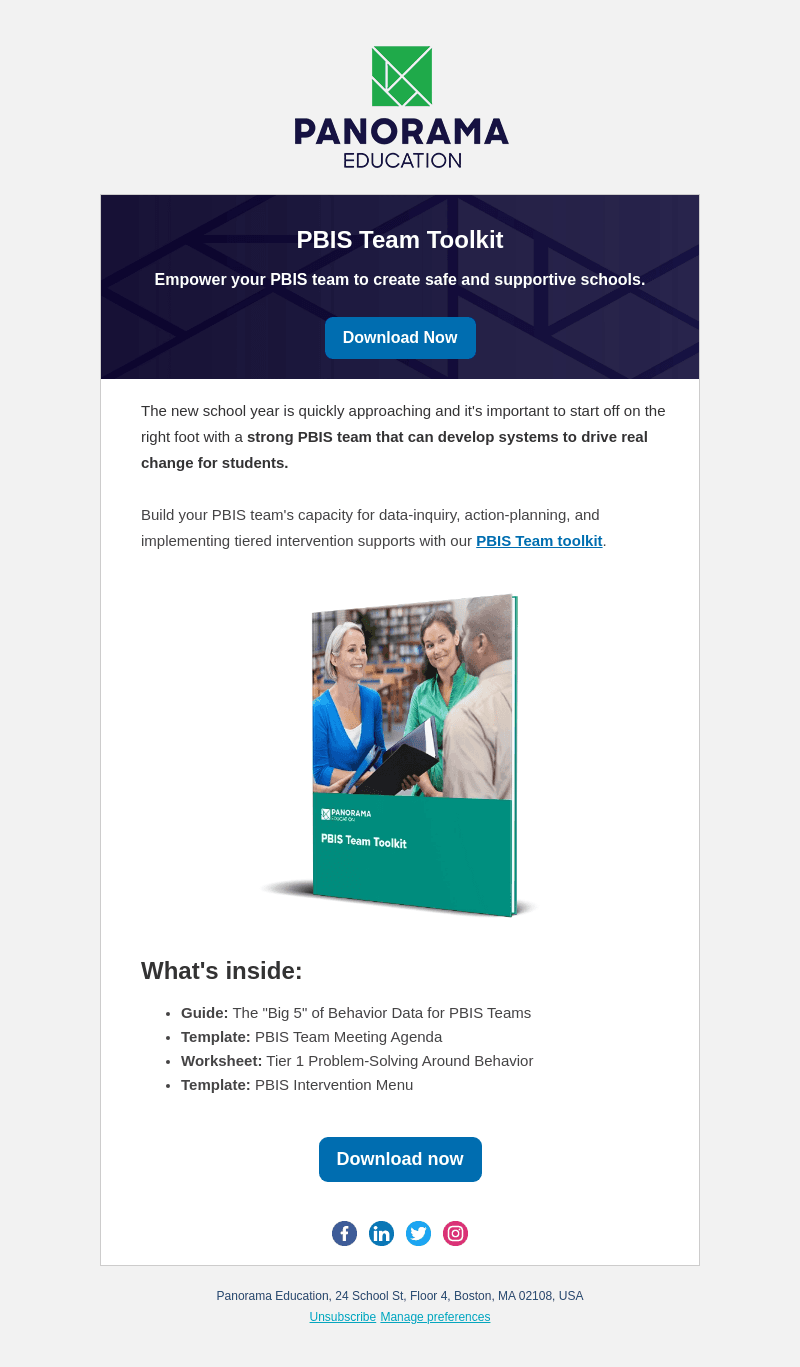 Downloadable Toolkit: Build Strong PBIS Teams