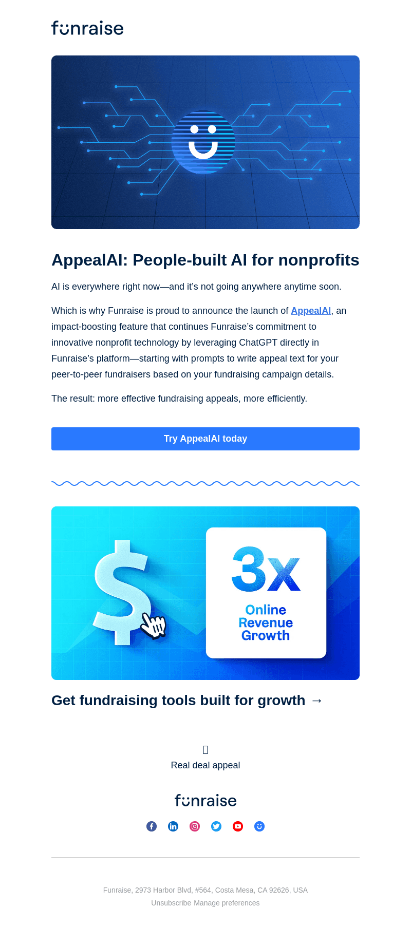 AppealAI: Artificial Intelligence built just for nonprofits