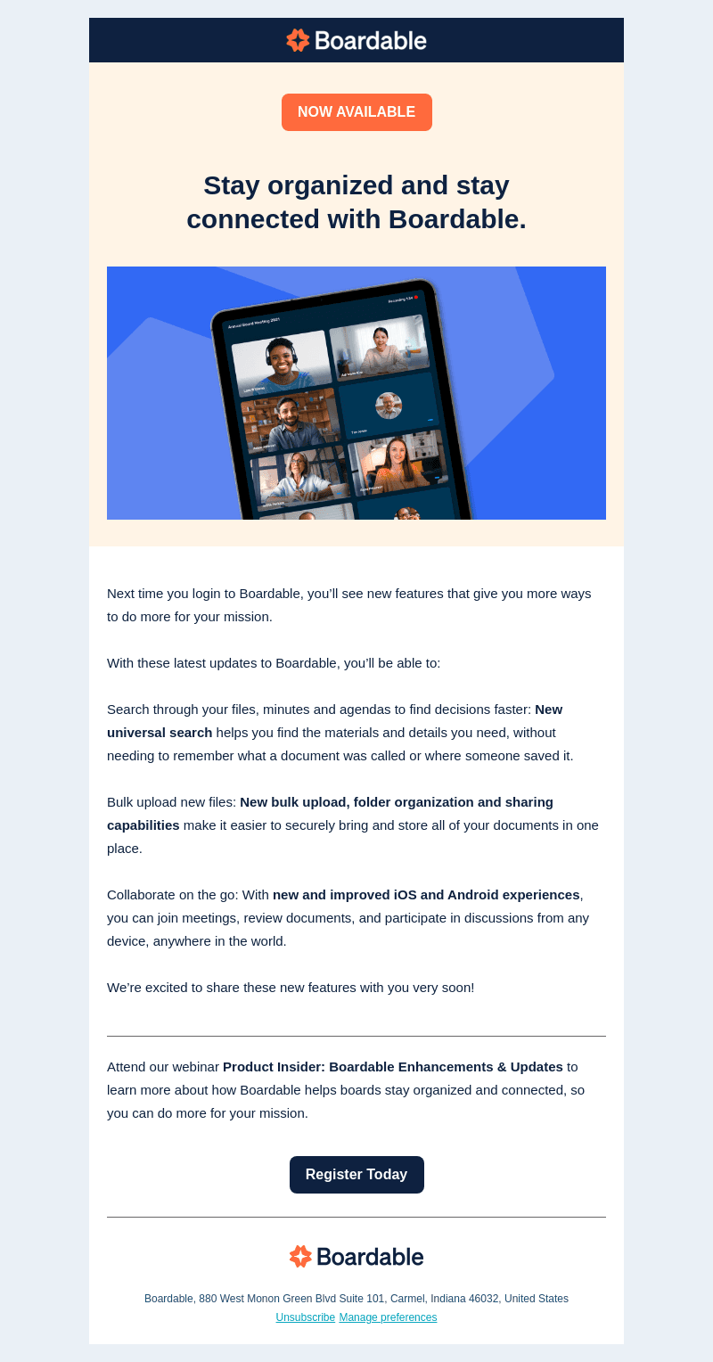 Boardable email from Tue, Jul 11, 2023