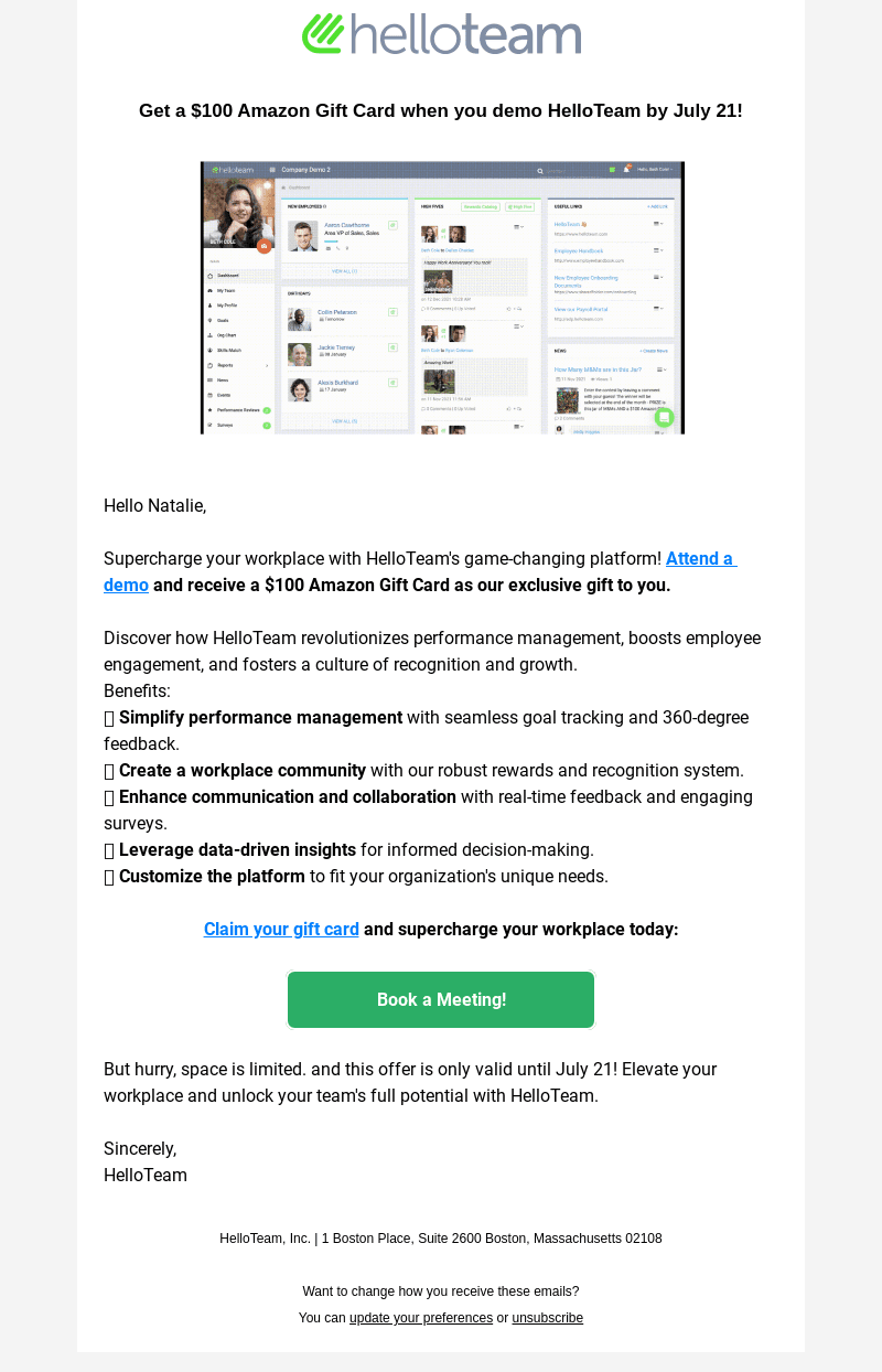 HelloTeam email from Tue, Jul 11, 2023