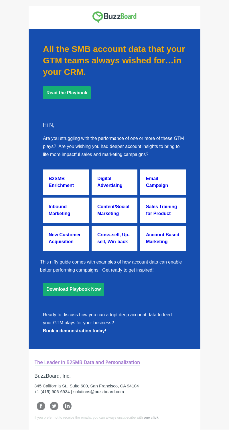 ZoomInfo data can't power these marketing plays!