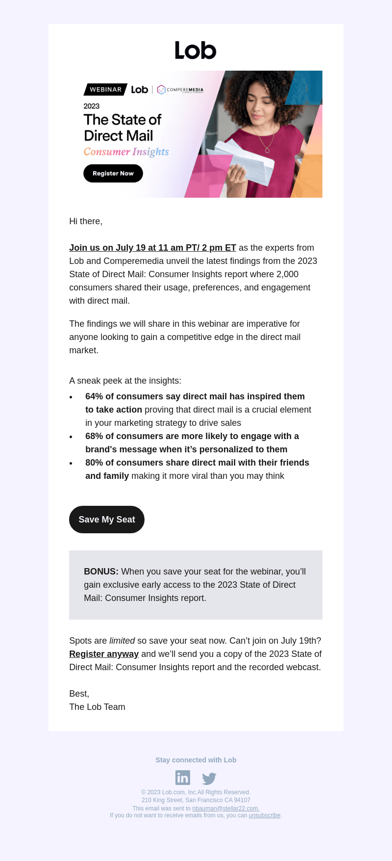 [Webinar] Actionable consumer insights for your direct mail