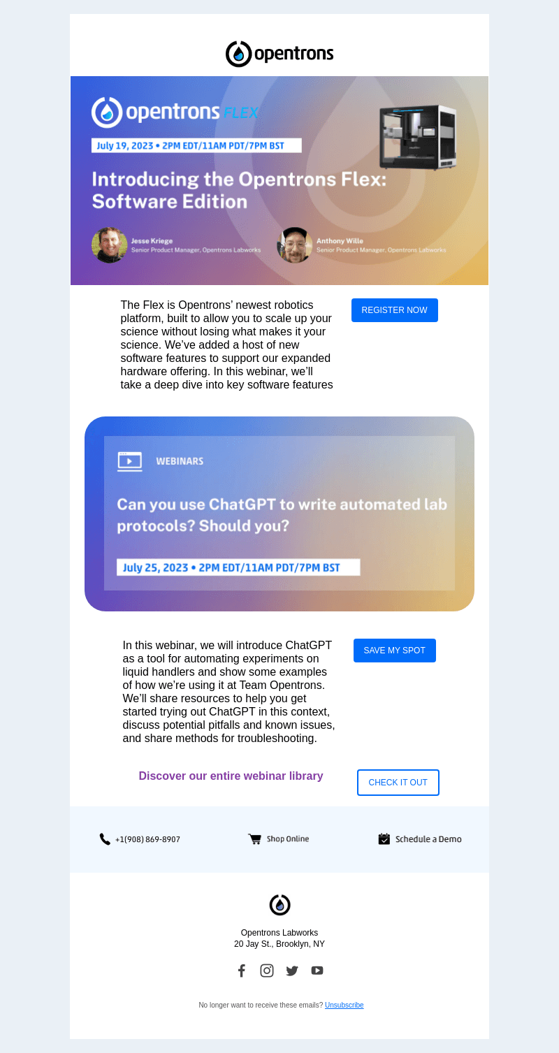 Exciting July webinars: Flex Software Intro and Generative AI
