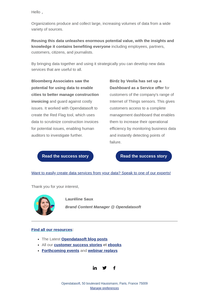 Learn how data can help drive increased success
