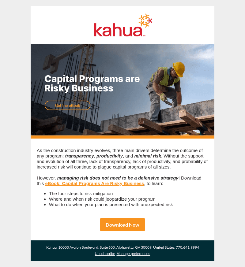 [eBook] Capital Programs Are Risky Business