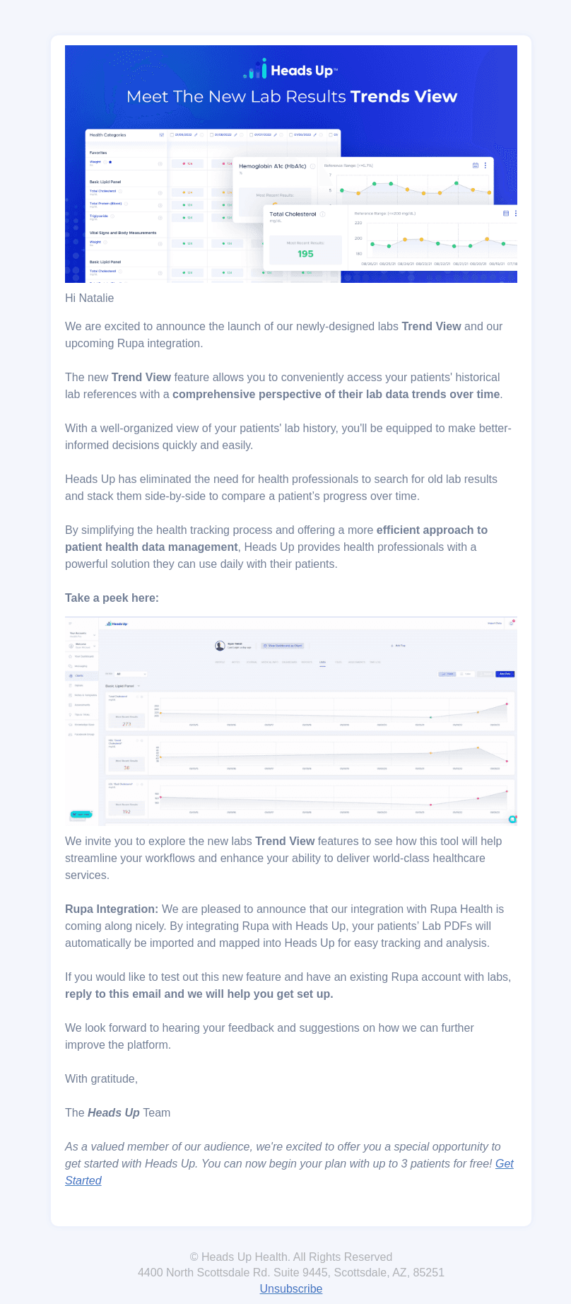 New Lab Viewing Feature + Rupa Integration