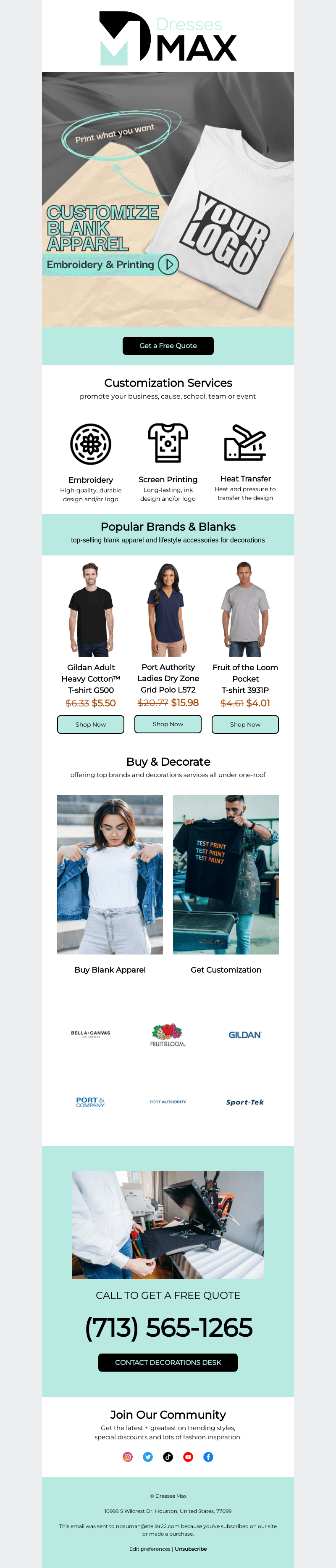 Dresses Max email from Sun, Jul 23, 2023