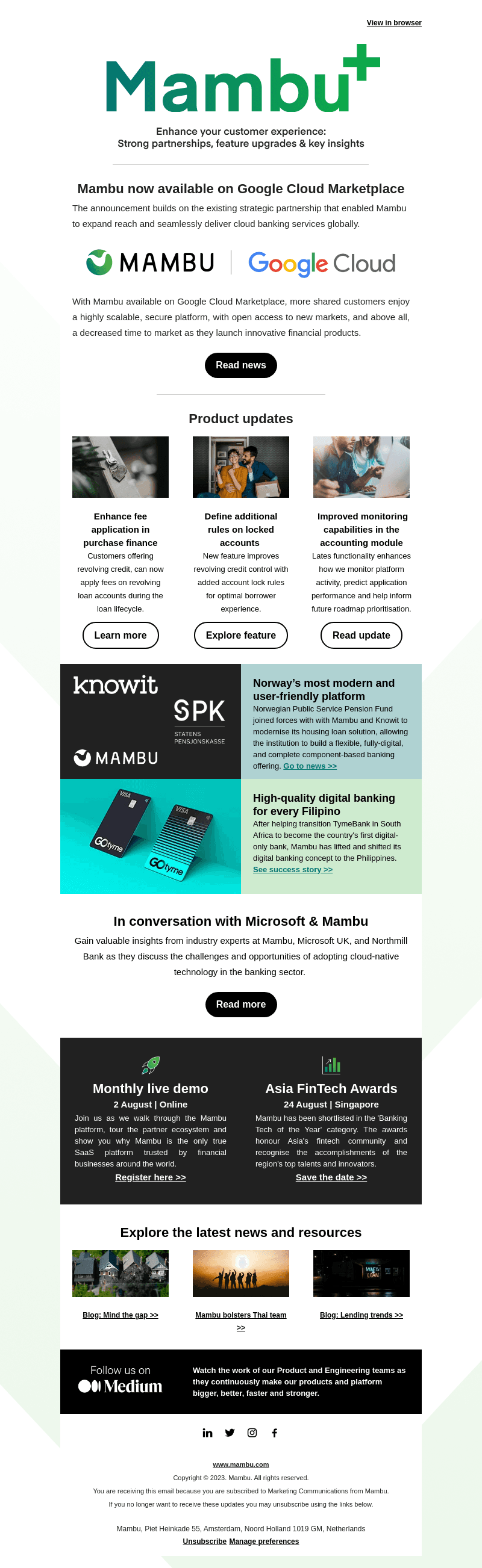 Tune in: Strong partnerships for a new future ✌️