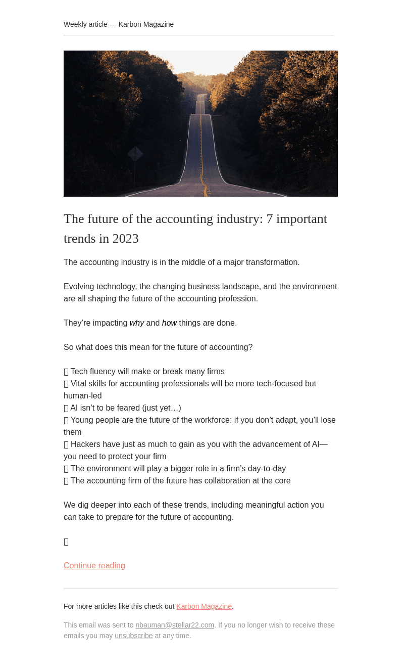 Future accounting trends 🔮