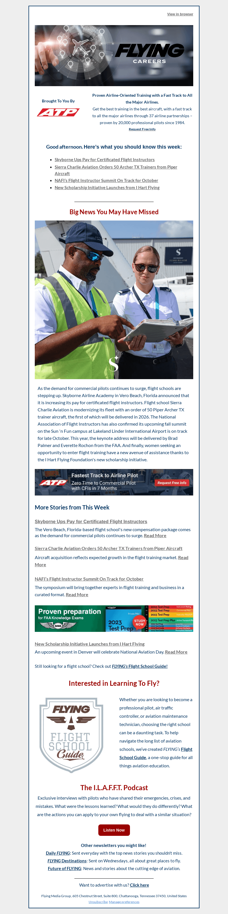 Flight Schools Step Up To Meet Pilot Demand