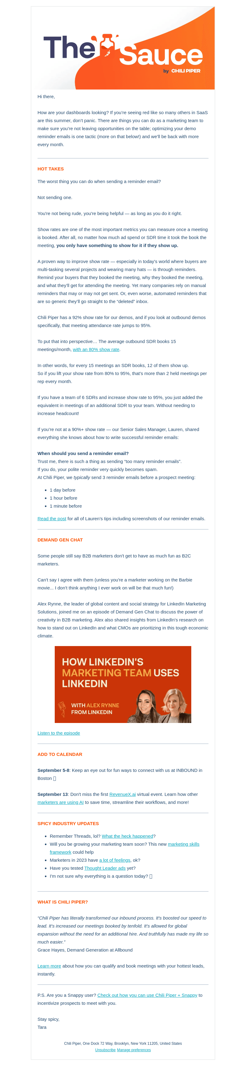 How LinkedIn’s marketing team uses LinkedIn