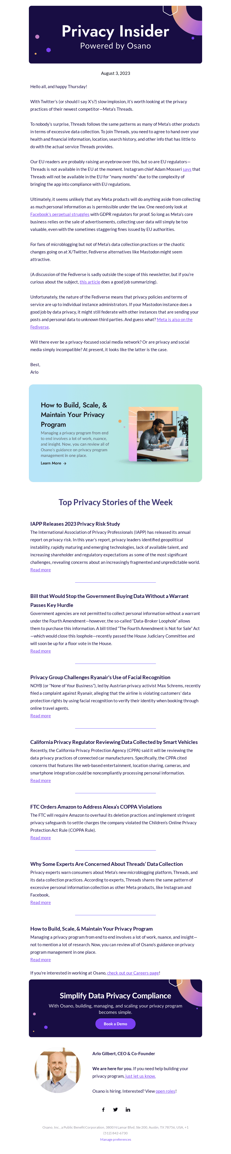 ➰Threads and Data Privacy