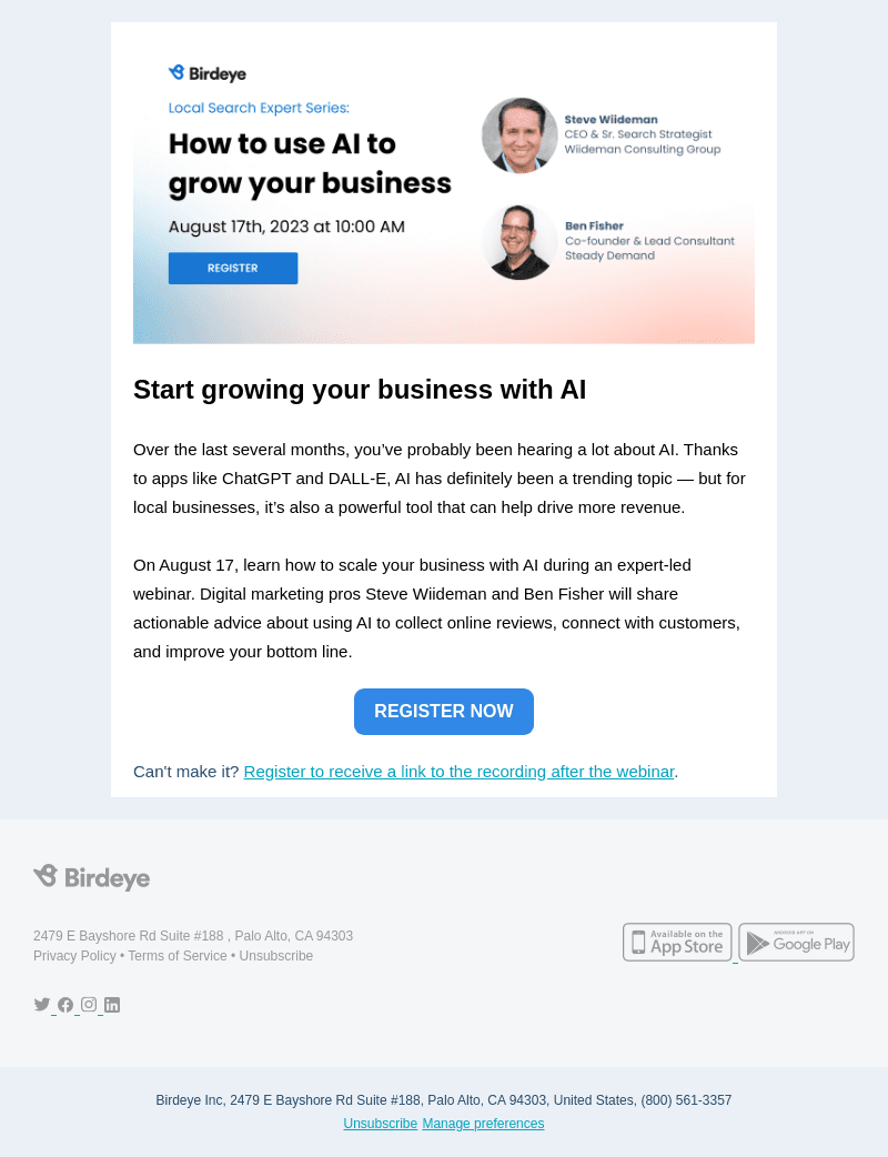 [Webinar] Start using AI to grow your business