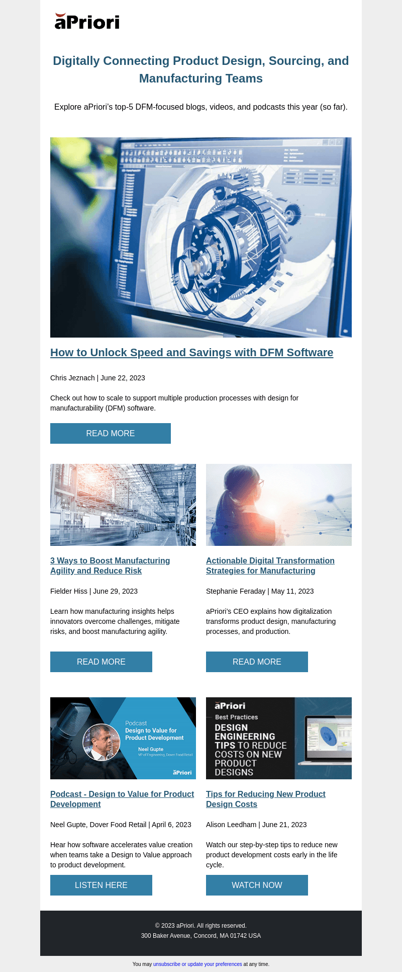 5 DFM Resources for Speed and Profitability