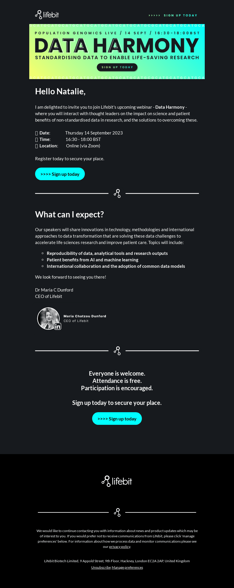 Join the Data Harmony Webinar