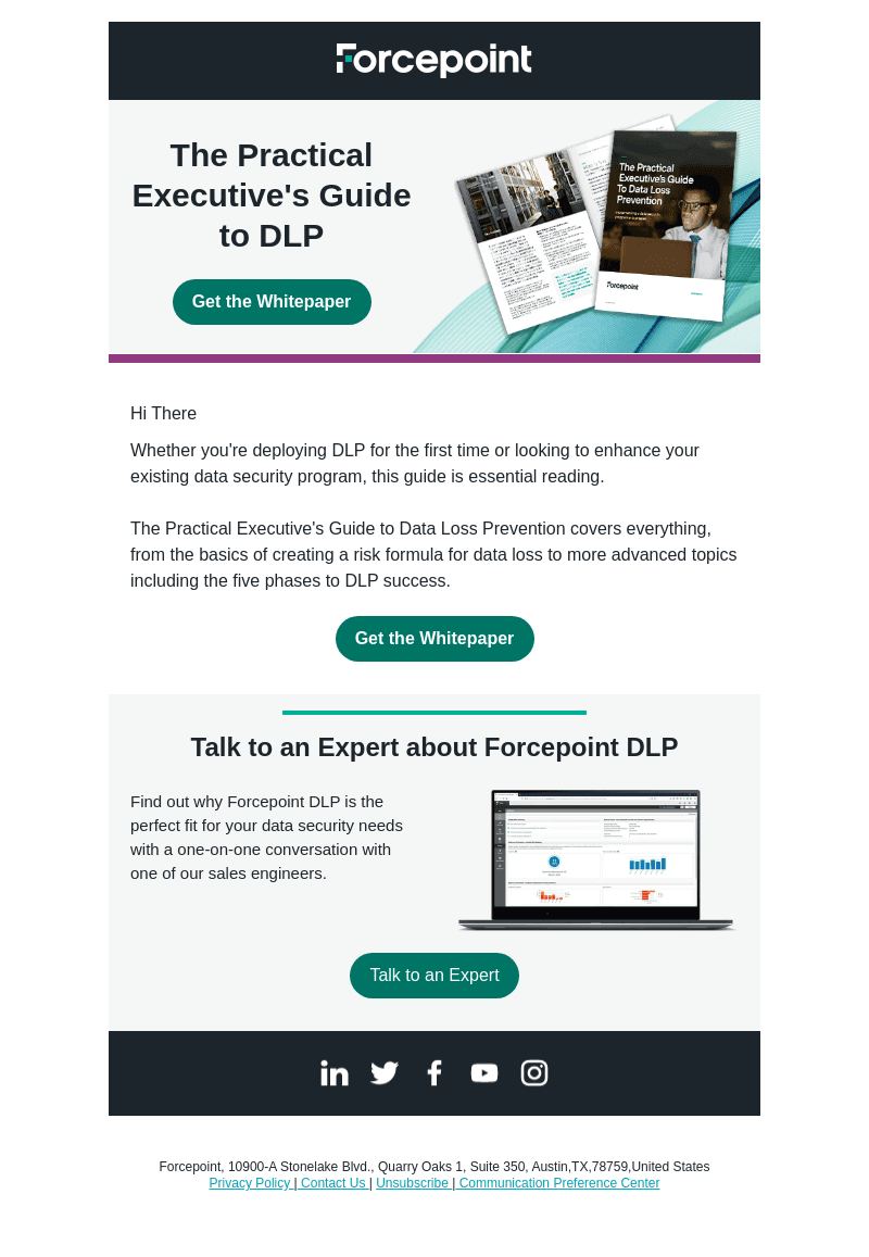 Get the Practical Exec’s Guide to DLP