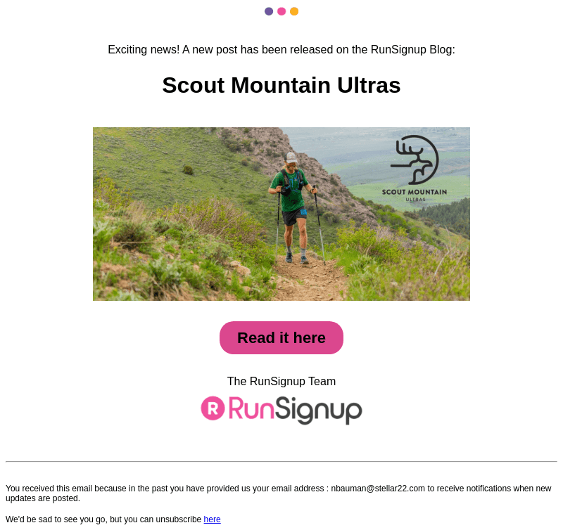 New Case Study! - Scout Mountain Ultras