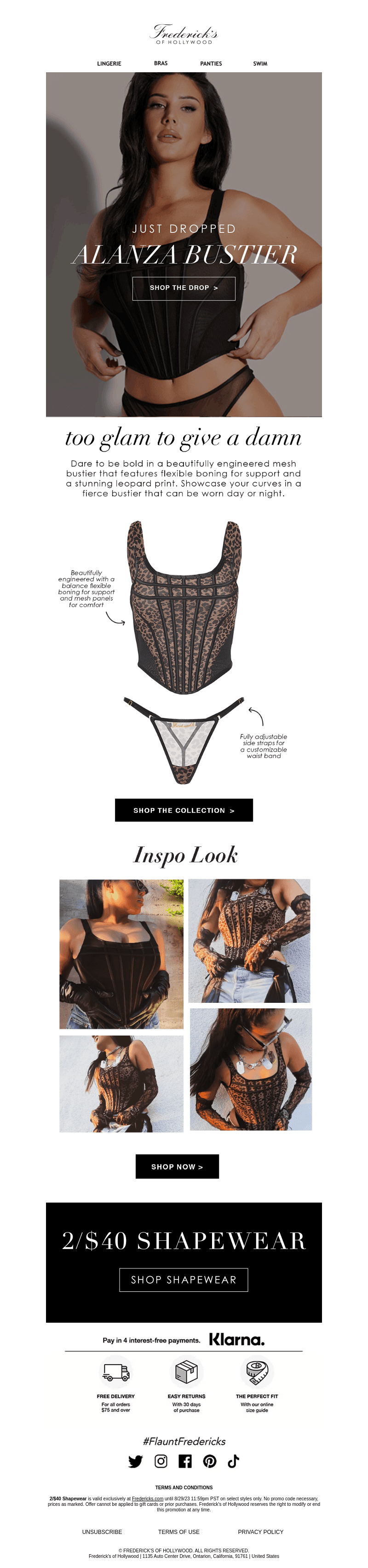 ALANZA: Innerwear-As-Outerwear 🐆