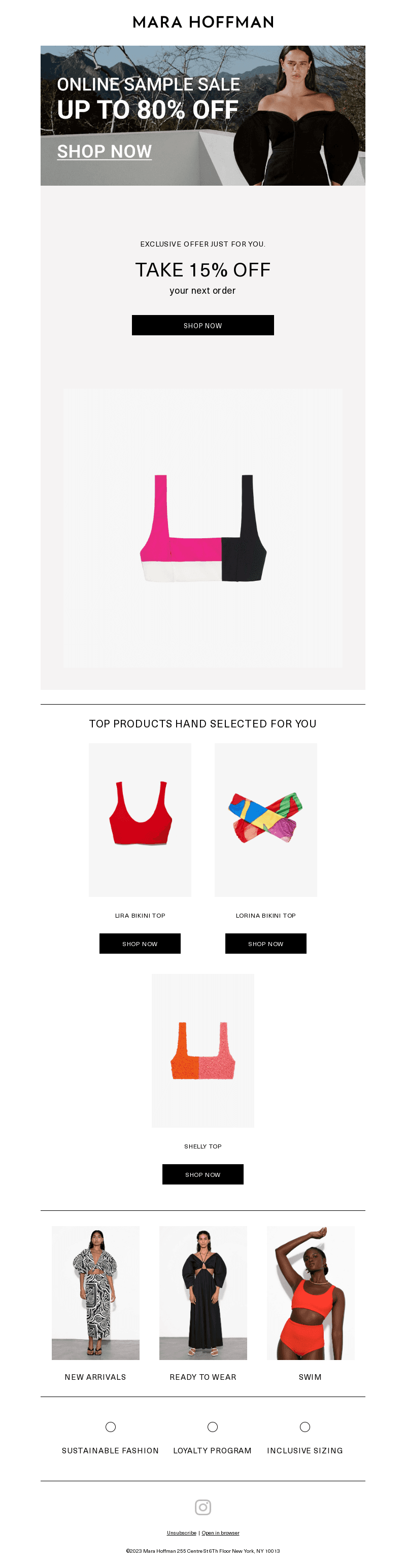 Last chance for 15% off!