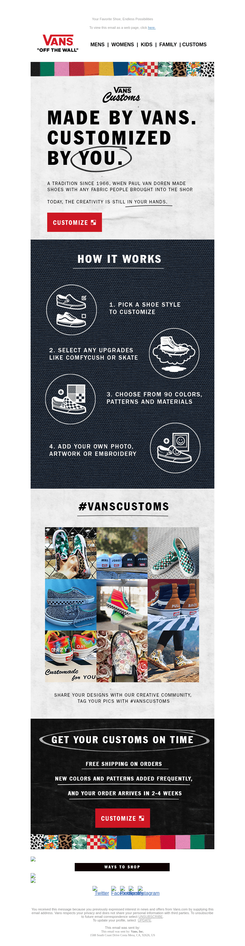 Customize Your Next Pair of Vans