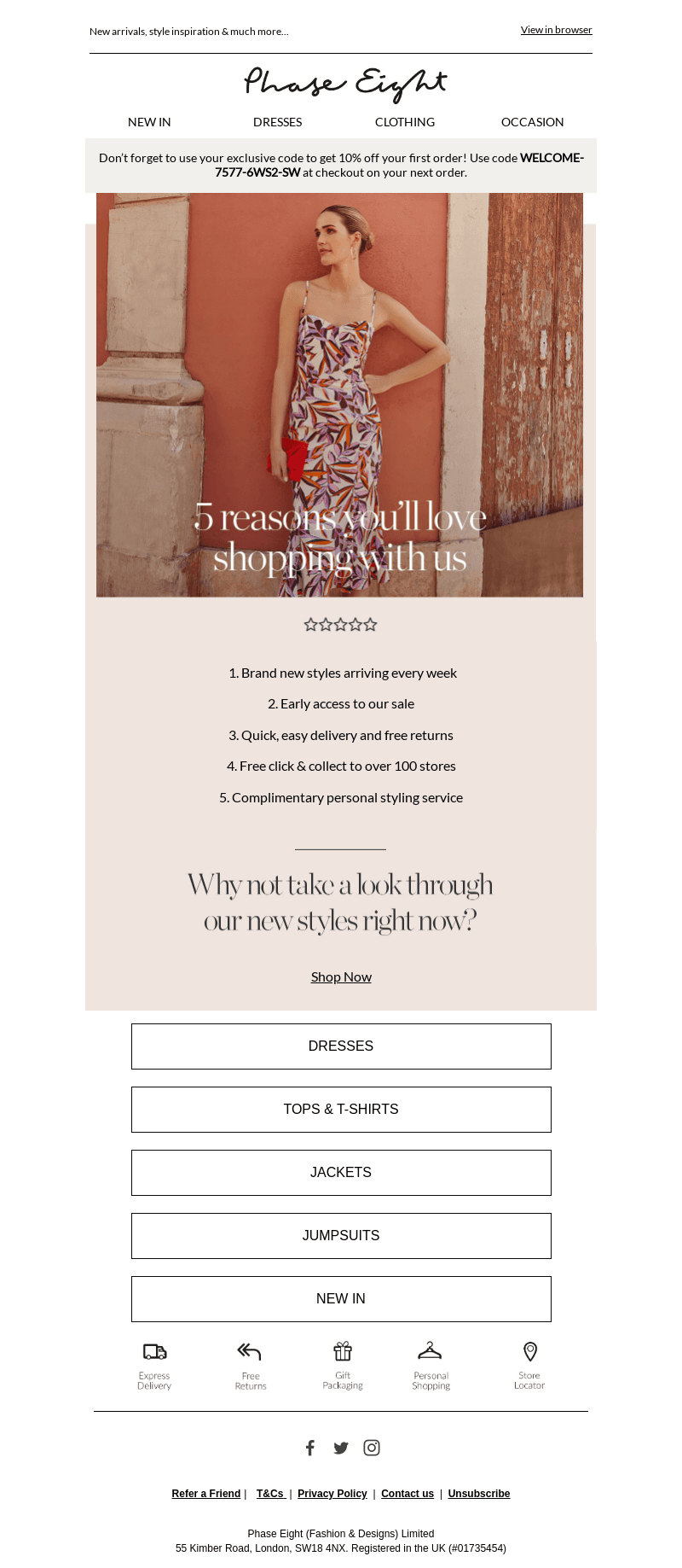 Why you'll love shopping with us