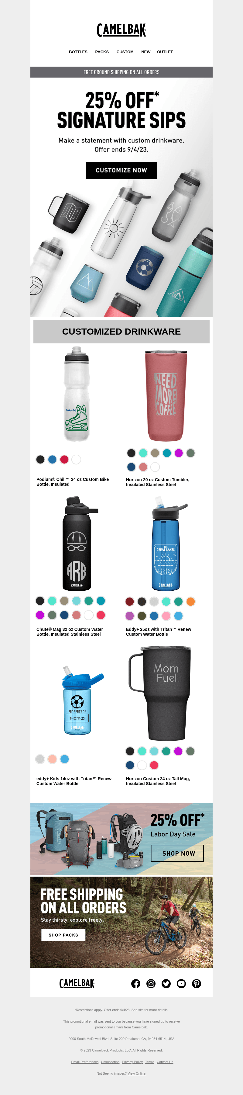 Customize Your Summer Vibes with 25% off
