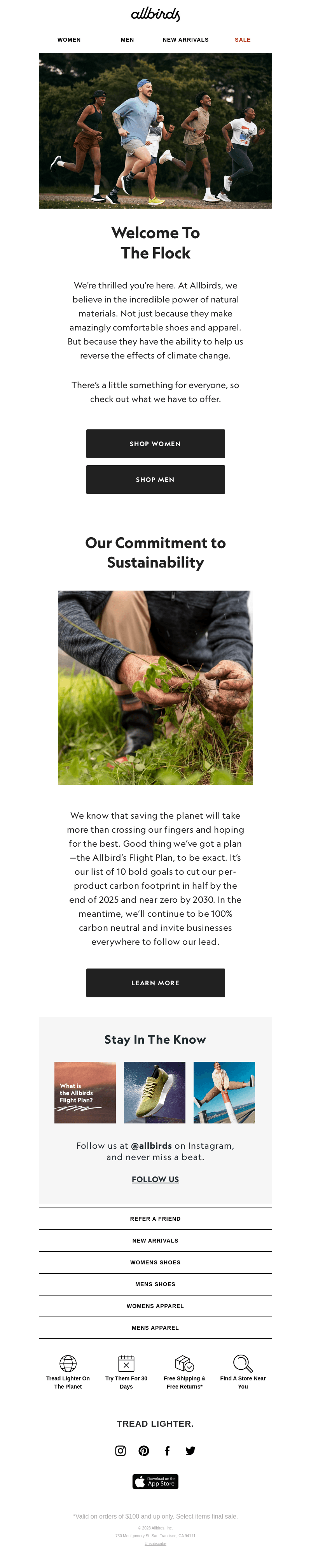 Welcome To Allbirds