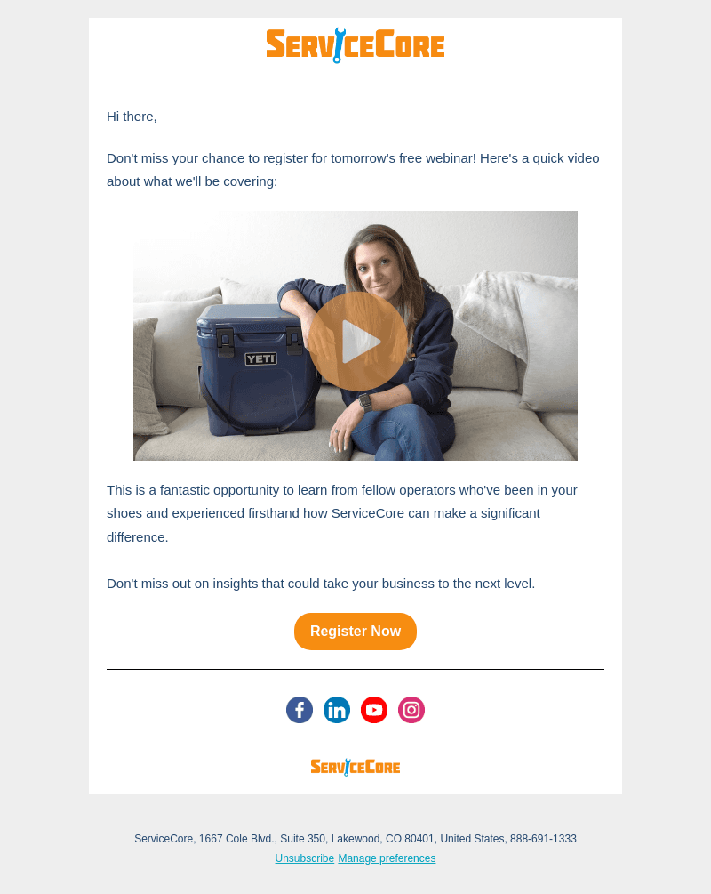 Last Chance: Join this free webinar, win a YETI
