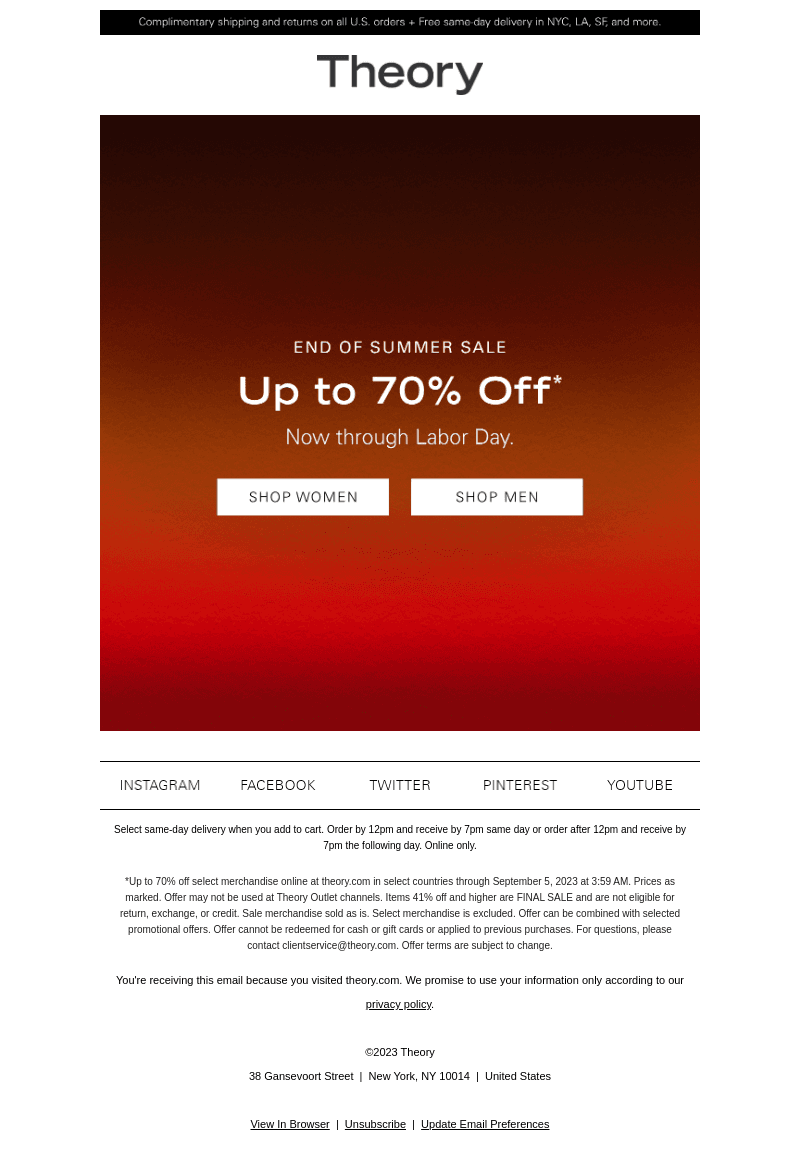 Up to 70% Off Starts Now